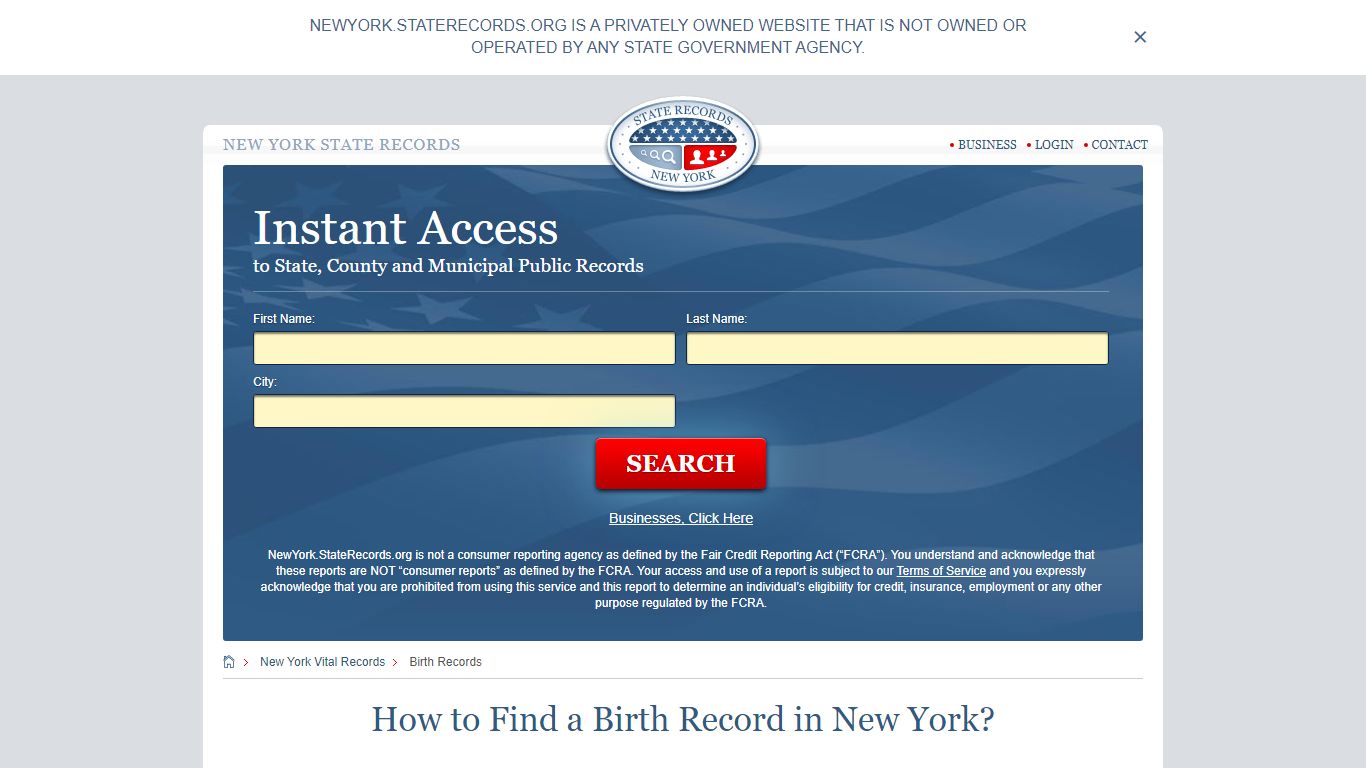 How to Find a Birth Record in New York? - State Records